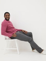 FatFace Grey Charcoal Slim Heyshott Chinos - Image 3 of 5