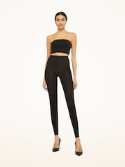 Wolford Black Velvet De Luxe 66 Denier Leggings - Image 1 of 4