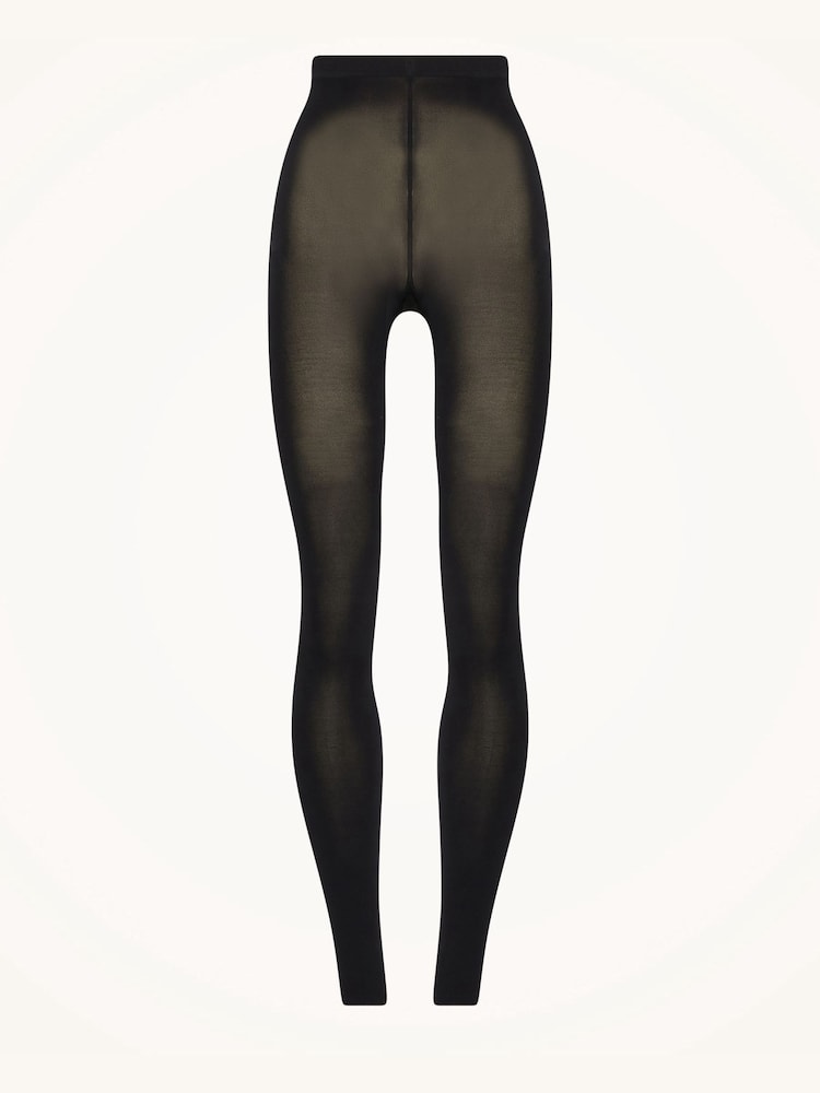 Wolford Black Velvet De Luxe 66 Denier Leggings - Image 4 of 4