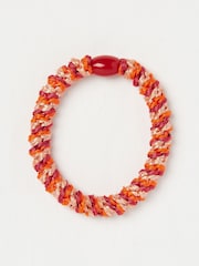 FatFace Orange Twist Hair Tie - Image 1 of 1