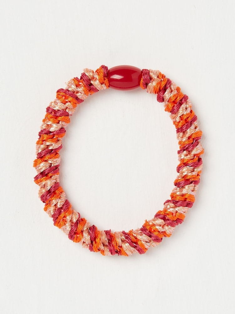 FatFace Orange Twist Hair Tie - Image 1 of 1