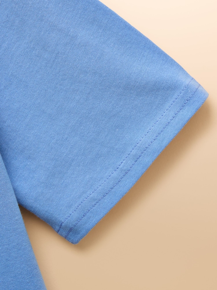 Joules Boys' Ben Blue Short Sleeve T-Shirt - Image 7 of 8