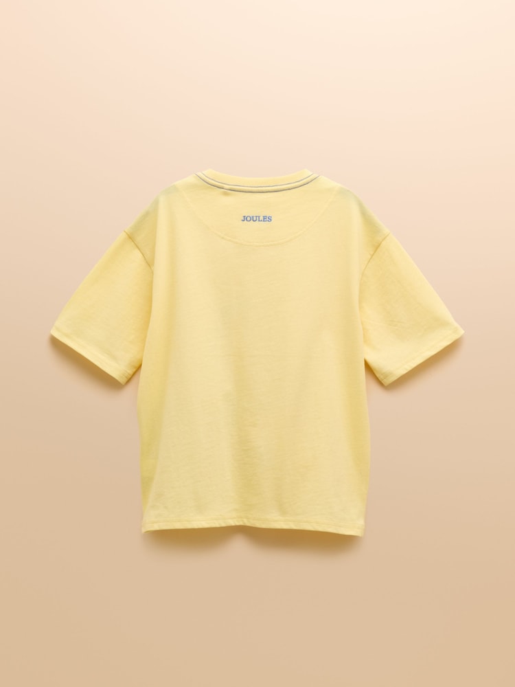 Joules Boys' Ben Yellow Short Sleeve T-Shirt - Image 2 of 5