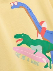 Joules Boys' Ben Yellow Short Sleeve T-Shirt - Image 3 of 5
