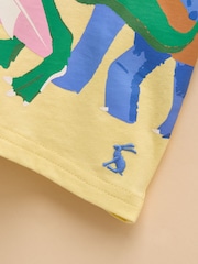 Joules Boys' Ben Yellow Short Sleeve T-Shirt - Image 4 of 5
