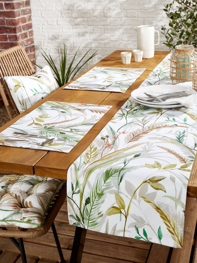 RHS Ornamental Grasses Outdoor 100% Cotton Placemats 2-Pack - صورة 3 من 3