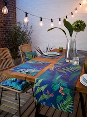 RHS Woodland Fern Outdoor 100% Cotton Table Runner - صورة 1 من 2