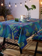 RHS Natural Woodland Fern Outdoor 100% Cotton Table Cloth - Image 1 of 2
