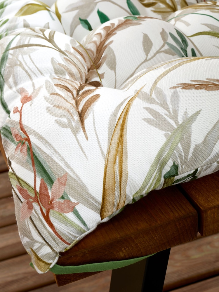 RHS Ornamental Grasses Outdoor 100% Cotton Bench Pad - صورة 2 من 2