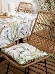 RHS Ornamental Grasses Outdoor 100% Cotton Seat Pad - صورة 1 من 2