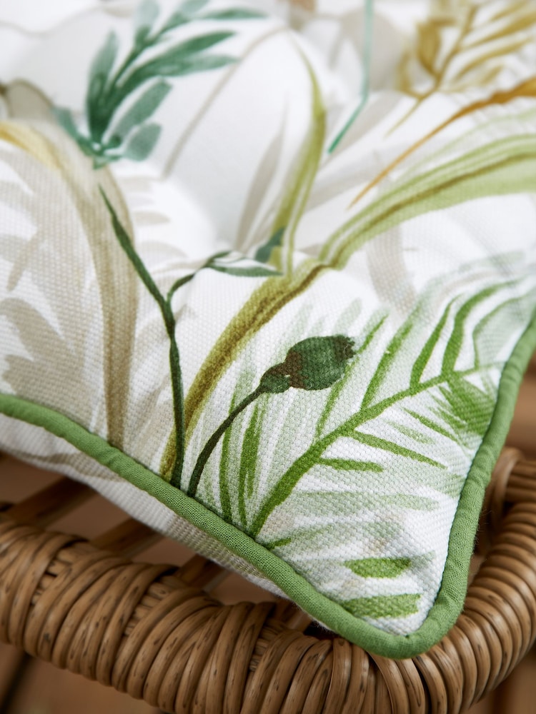 RHS Ornamental Grasses Outdoor 100% Cotton Seat Pad - صورة 2 من 2