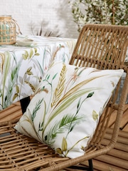 RHS Ornamental Grasses Outdoor 100% Cotton Cushion - صورة 1 من 2
