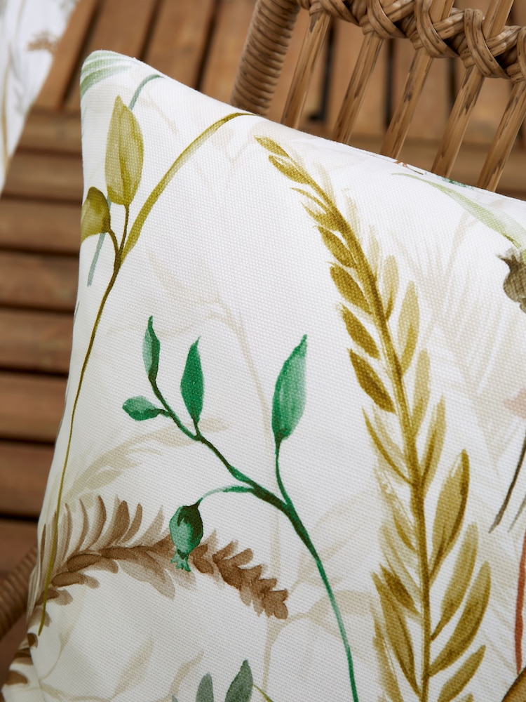 RHS Ornamental Grasses Outdoor 100% Cotton Cushion - صورة 2 من 2