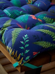 RHS Natural Woodland Fern Outdoor 100% Cotton Bench Pad - Image 2 of 2
