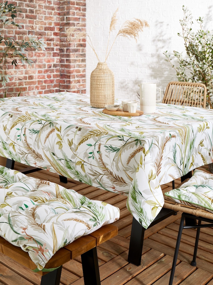RHS Ornamental Grasses Outdoor 100% Cotton Table Cloth - صورة 1 من 2