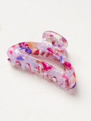 FatFace Purple Half Moon Claw Clip - Image 1 of 1