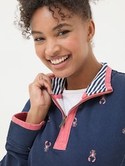 FatFace Airlie Blue Lobster Sweat Top - Image 4 of 5