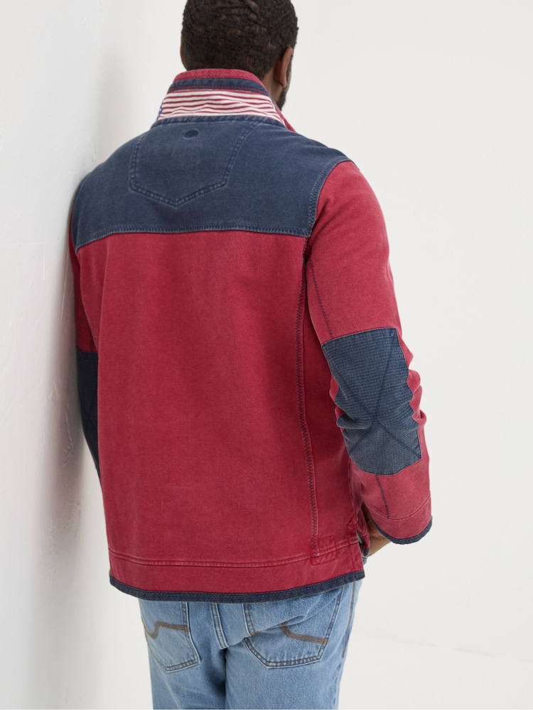 FatFace Airlie Red USA Sweatshirt - Image 2 of 5