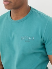 FatFace Green Grind T-Shirt - Image 4 of 6