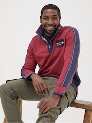 FatFace Airlie Red UK Sweatshirt - Image 1 of 5