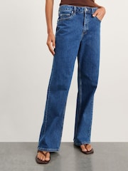 JAG Blue Billie Regular-Fit Wide Leg Jeans - Image 5 of 5