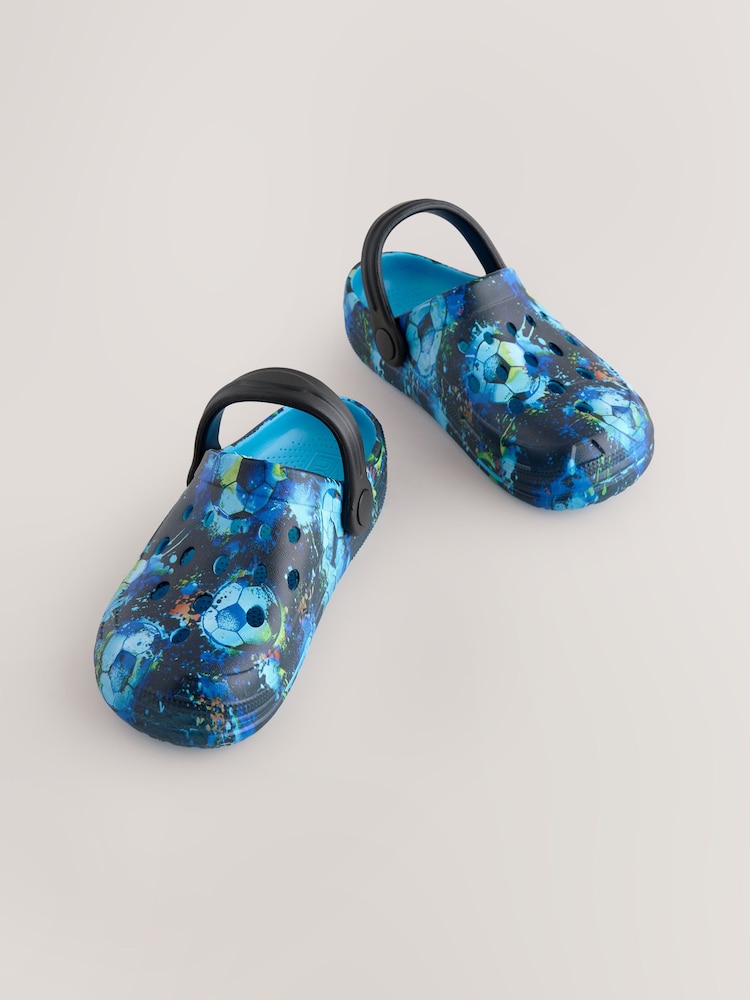 Blue Football Clogs - Image 4 of 7