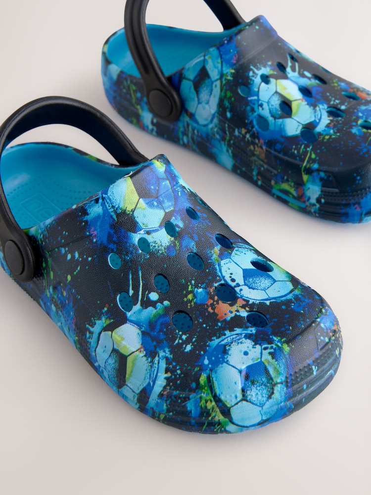 Blue Football Clogs - Image 5 of 7