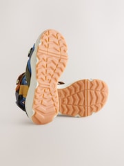 Blue Colourblock Standard Fit (F) Trekker Sandals - Image 5 of 5