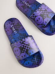 Blue Purple Happy Face Sliders - Image 3 of 5