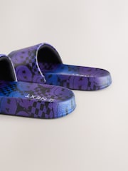 Blue Purple Happy Face Sliders - Image 4 of 5