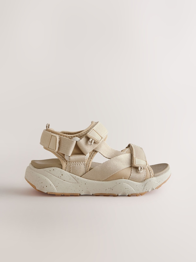 Neutral Standard Fit (F) Trekker Sandals - Image 2 of 6