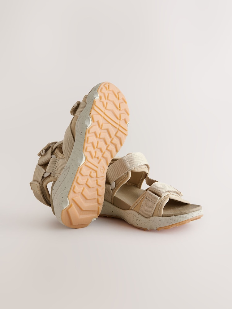 Neutral Standard Fit (F) Trekker Sandals - Image 6 of 6