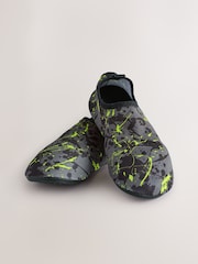 Black/Green Splat - Calcetines de baño - Imagen 2 de 5