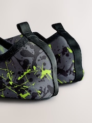 Black/Green Splat - Calcetines de baño - Imagen 3 de 5