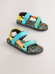 Multicolour Pokemon Trekker Sandals - Image 1 of 6
