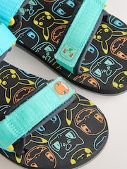 Multicolour Pokemon Trekker Sandals - Image 6 of 6