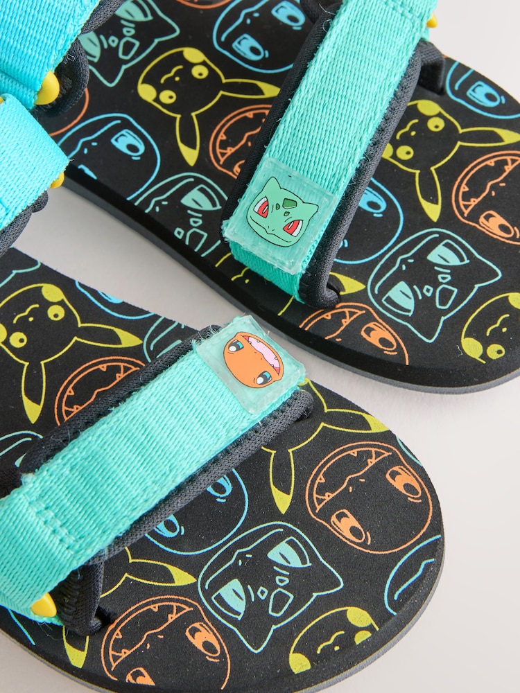 Multicolour Pokemon Trekker Sandals - Image 6 of 6
