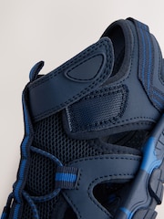 Navy Standard Fit (F) Bumptoe Trekker Sandals - Image 7 of 7