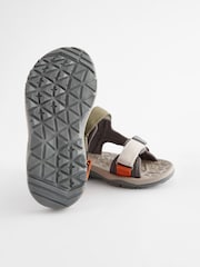 Siv kaki - Treking sandali z zapenjanjem na ježka - Slika 5 iz 5