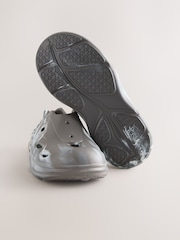Grey Marble Lightweight Slip On Beach Sandals - Image 5 of 5