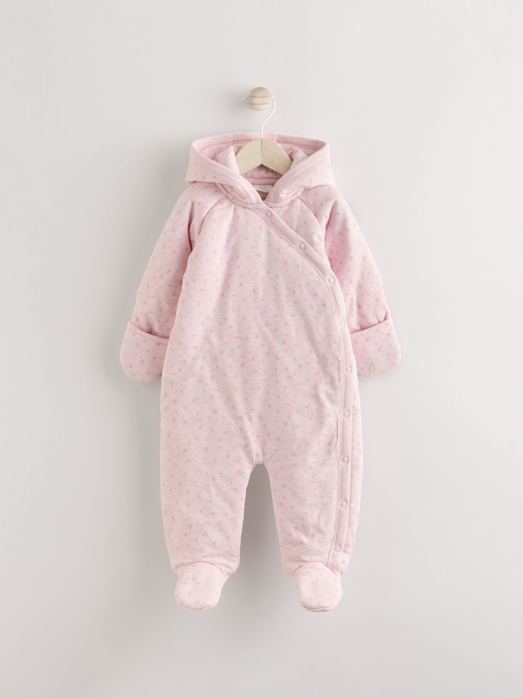 Pink - Kuscheliger All in One aus Jerseymaterial für Babys (0–18 Monate) - Bild 1 von 11 Pink - Kuscheliger All in One aus Jerseymaterial für Babys (0–18 Monate) - Bild 1 von 11