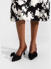 Hobbs Black Francis Slingback Sandals - Image 4 of 4