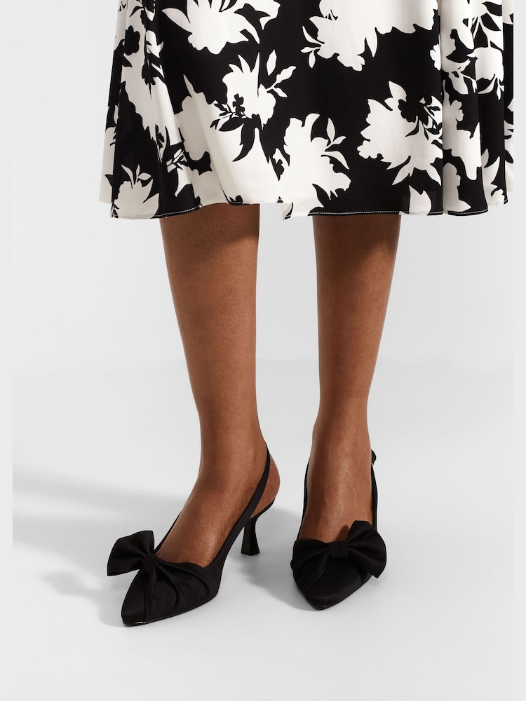 Hobbs Black Francis Slingback Sandals - Image 4 of 4