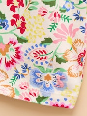 Joules Gracie Multi Short Sleeve Shirred Dress - Image 6 of 7