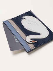 FatFace Navy Swan Applique Card Holder - Image 3 of 3