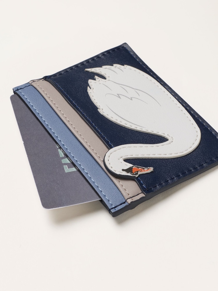 FatFace Navy Swan Applique Card Holder - Image 3 of 3