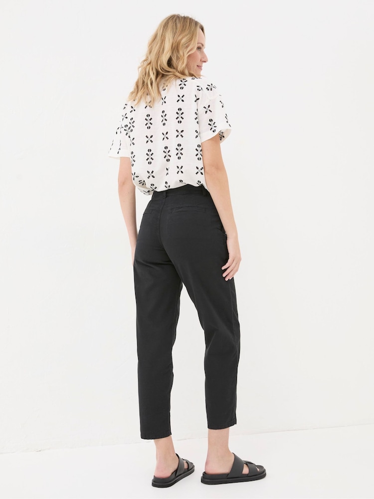 FatFace Black Twill Chino Trouser - Image 2 of 5