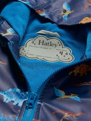 Hatley Blue Colourful Dinos Raincoat - Image 3 of 6
