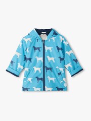 Hatley Dog Silhouette Colour Change Raincoat - Image 1 of 3