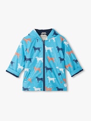 Hatley Dog Silhouette Colour Change Raincoat - Image 2 of 3